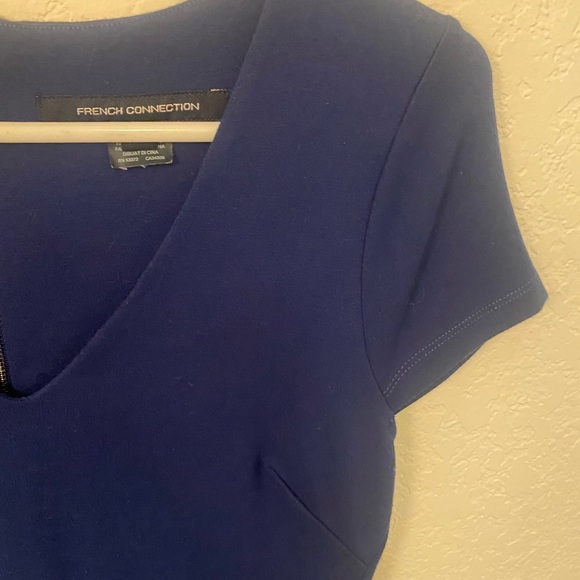 FRENCH CONNECTION Royal Blue Dress | Women’s 6 - Picture 3 of 7